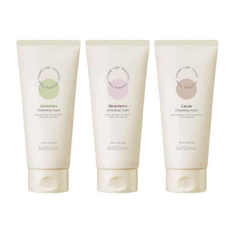 MISSHA Creamy Latte Cleansing Foam 172ml Buy Korean Skincare in Canada