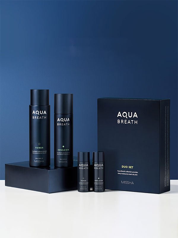 MISSHA For Men Aqua Breath Duo Set Korean Skincare