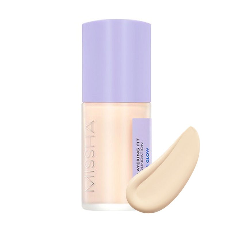 MISSHA Layering Fit Foundation Semi Glow 30ml Korean Skincare