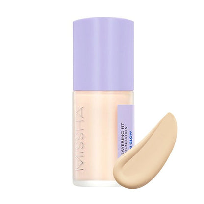 MISSHA Layering Fit Foundation Semi Glow Set 30ml