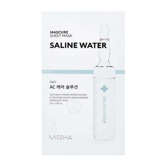 MISSHA Mascure AC Care Solution Sheet Mask Nacl 27ml Korean Skincare Canada