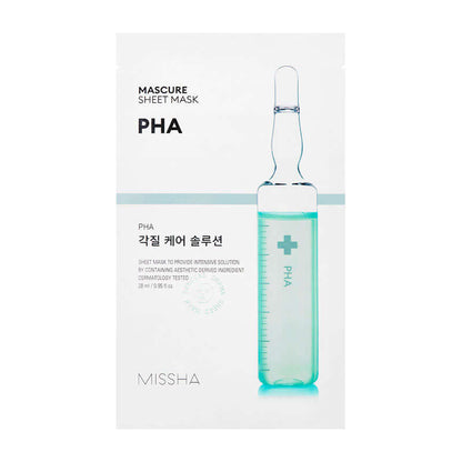 MISSHA Mascure Peeling Solution Sheet Mask PHA 27ml Buy Korean Skincare in Canada