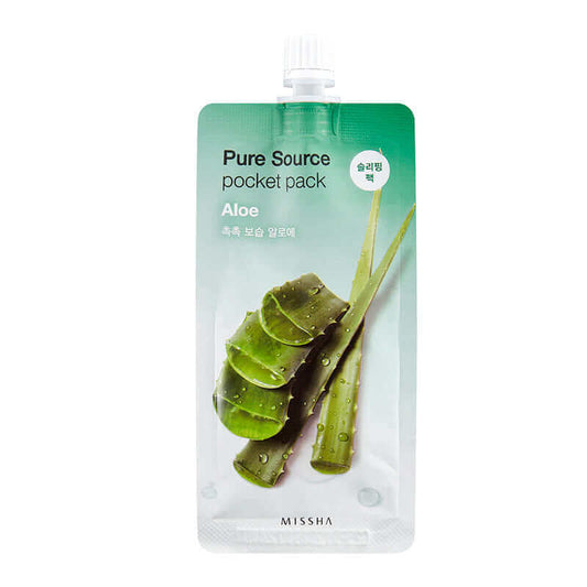 MISSHA Pure Source Pocket Pack Aloe 10ml Korean Skincare Canada