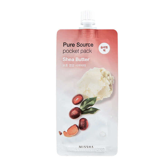 MISSHA Pure Source Pocket Pack Shea Butter 10ml Korean Skincare Canada