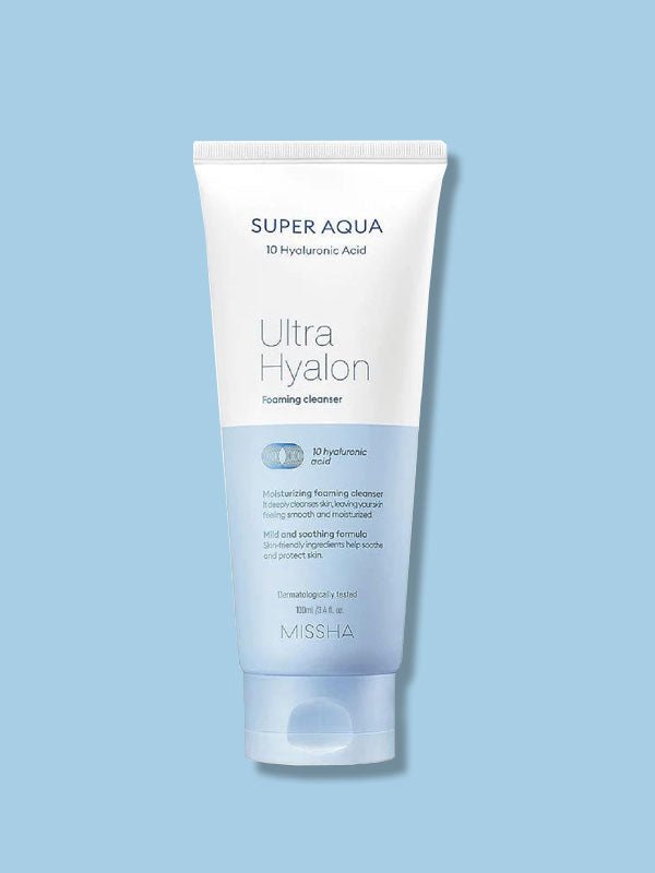 MISSHA Super Aqua Ultra Hyalron Cleansing Foam Korean Skincare