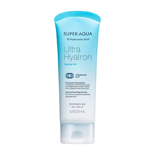 MISSHA Super Aqua Ultra Hyalron Peeling Gel 100ml Korean Skincare Canada