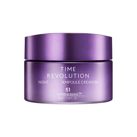 MISSHA Time Revolution Night Ampoule Cream 5X 50ml Korean Skincare Canada