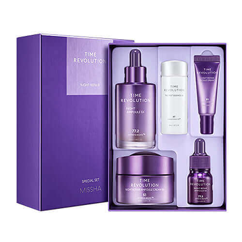 MISSHA Time Revolution Night Special Set 5X Korean Skincare Canada