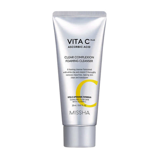 MISSHA Vita C Plus Clear Complexion Foaming Cleanser 120ml Korean Skincare Canada