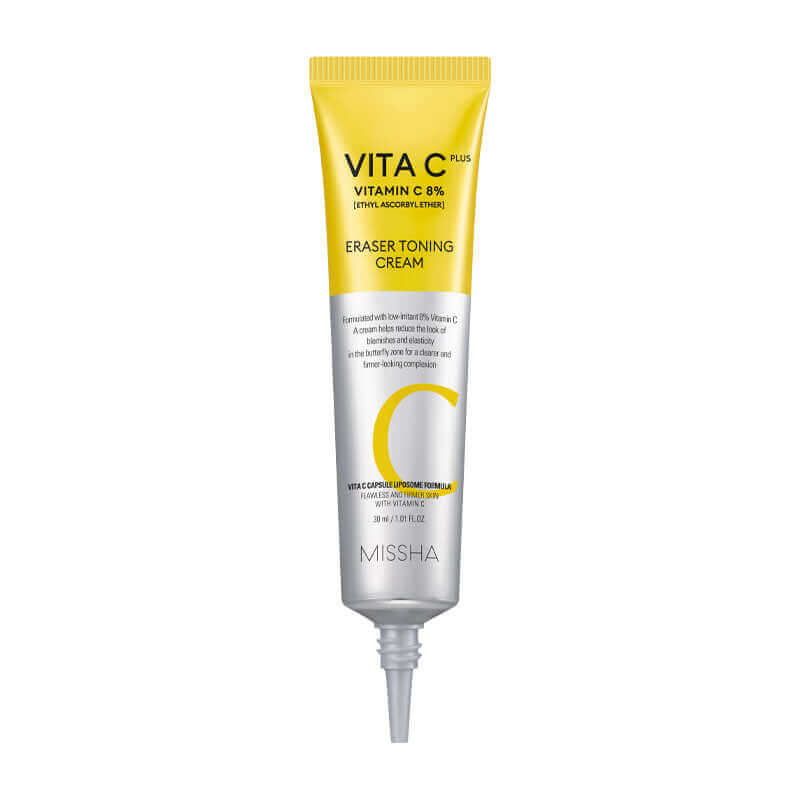 MISSHA Vita C Plus Eraser Toning Cream 30ml Korean Skincare Canada