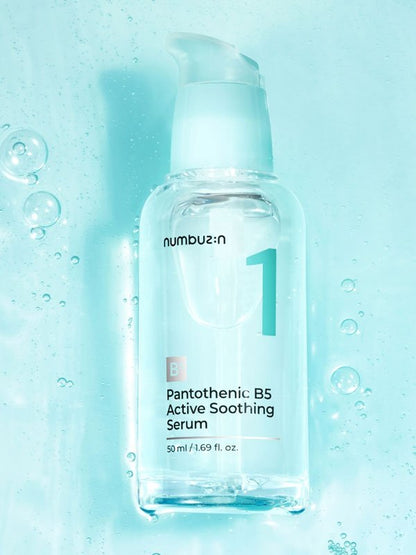 numbuzin No.1 Pantothenic B5 Active Soothing Serum 50ml Korean Skincare