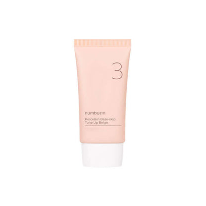 numbuzin No.3 Porcelain Base - Skip Tone Up Beige 50ml