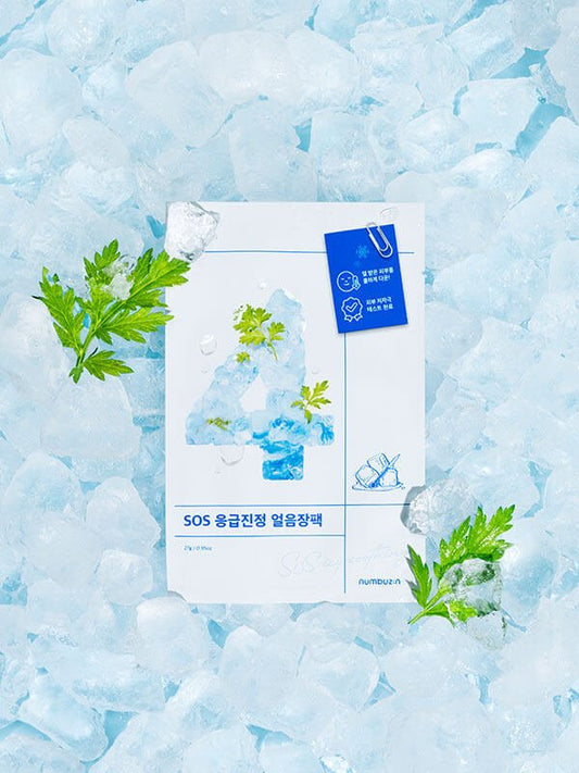 numbuzin No.4 Icy Soothing Sheet Mask Korean Skincare Canada