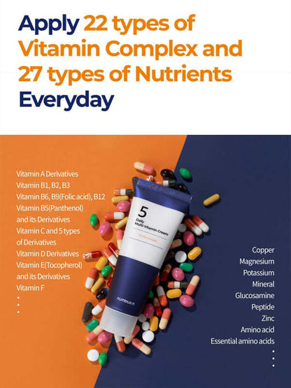 numbuzin No.5 Daily Multi - Vitamin Cream 60ml