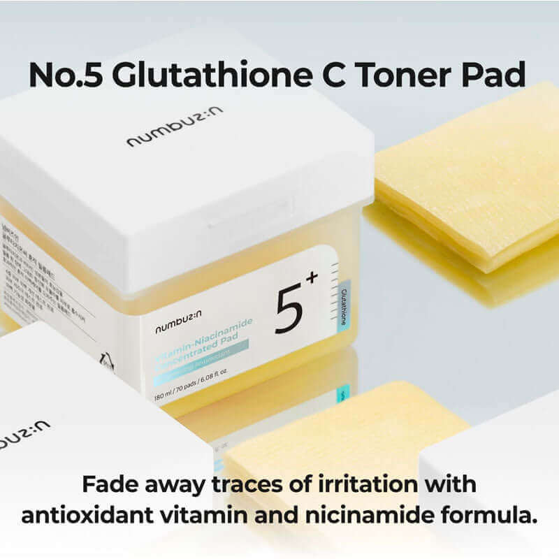 numbuzin No.5 Vitamin - Niacinamide Concentrated Pad 180ml / 70pads