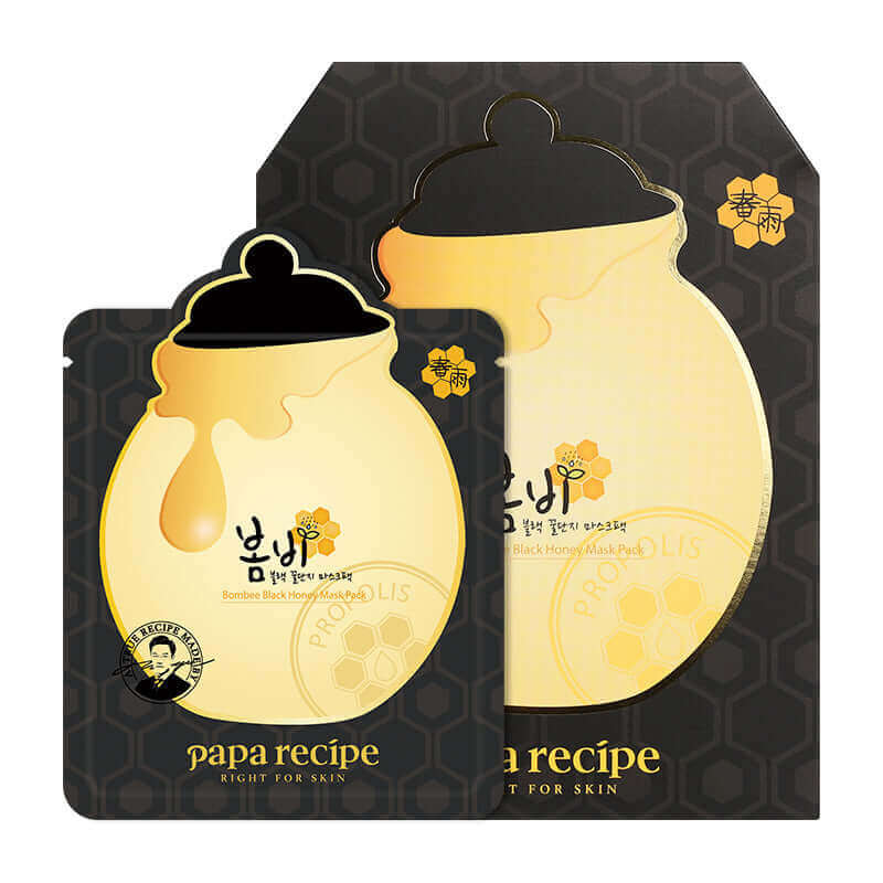 Papa Recipe Bombee Black Honey Mask 25g Korean Skincare