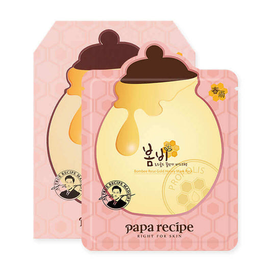Papa Recipe Bombee Rose Gold Honey Mask Pack 24ml Korean Skincare Canada