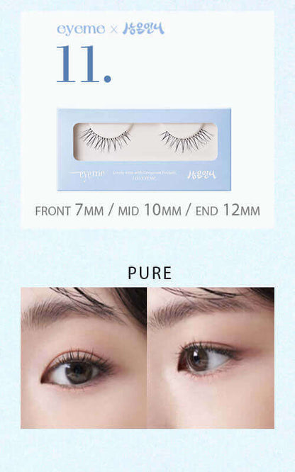 Piccasso Eyeme Eyelash Collaboration Korean Skincare Canada