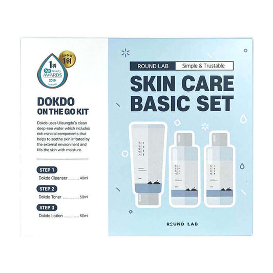 Round Lab 1025 Dokdo On the Go Kit Korean Skincare Canada