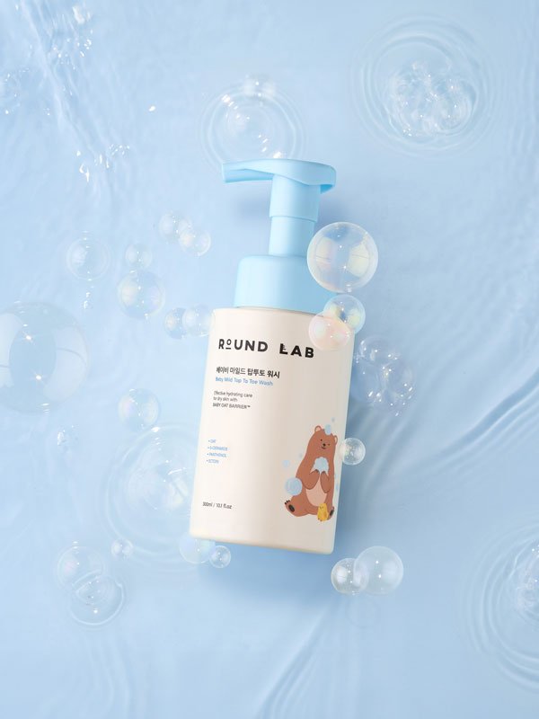 Round Lab Baby Mild Top to Toe Wash 300ml Buy Korean Skincare in Canada