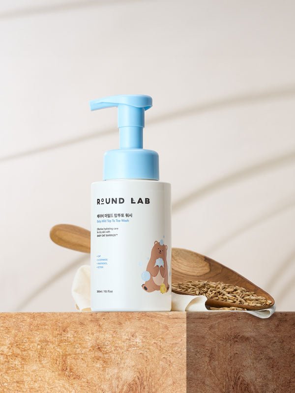 Round Lab Baby Mild Top to Toe Wash 300ml Buy Korean Skincare in Canada