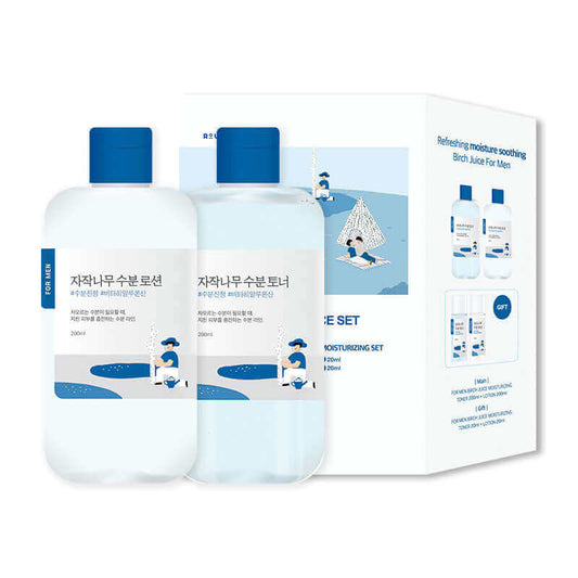 Round Lab Birch Juice Moisturizing Set Korean Skincare Canada
