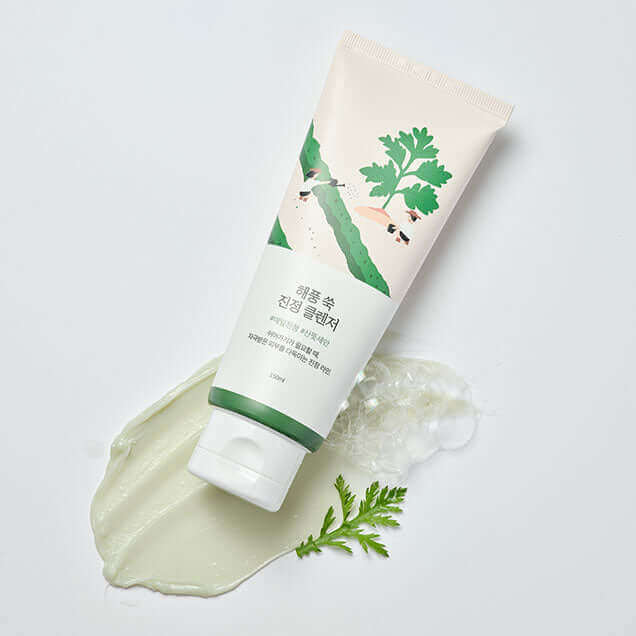 Round Lab Mugwort Calming Cleanser 150ml Korean Skincare Canada