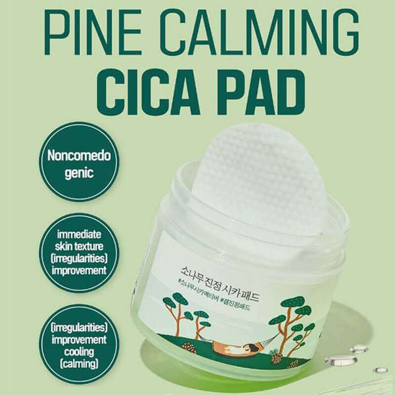 Round Lab Pine Calming Cica Pad 50pads