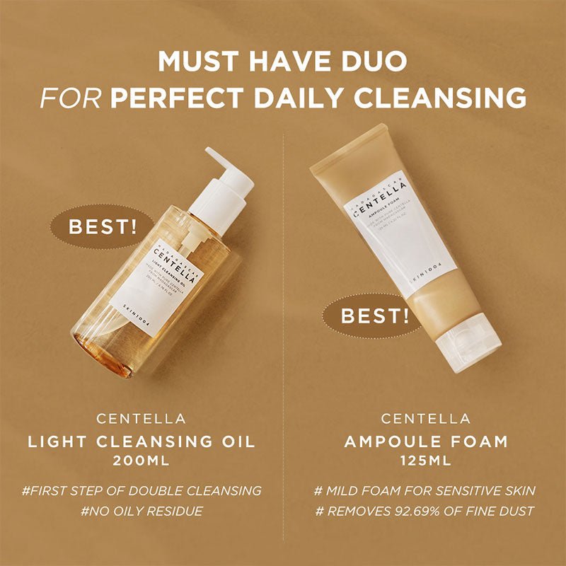 SKIN1004 Madagascar Centella Double Cleansing Duo Korean Skincare