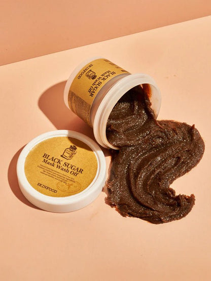 Skinfood Black Sugar Mask Wash Off 120g Korean Skincare