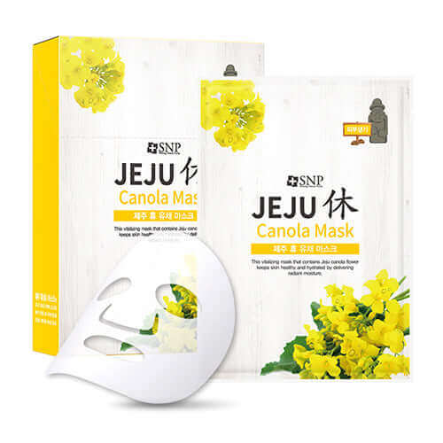 SNP Jeju Rest Canola mask 22ml Buy Korean Skincare in Canada