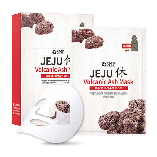 SNP Jeju Rest Volcanic Ash Mask 22ml Korean Skincare