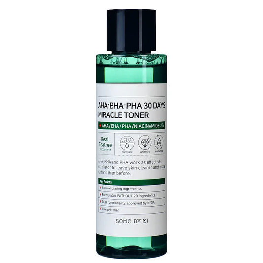 SOME BY MI AHA BHA PHA 30 Days Miracle Toner 150ml Buy Korean Skincare in Canada