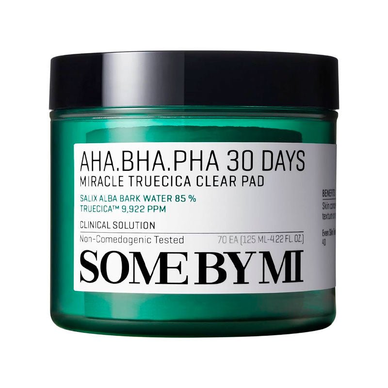 SOME BY MI AHA BHA PHA 30 Days Miracle Truecica Clear Pad 125ml / 70pads