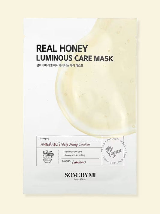 SOME BY MI Real Honey Luminous Care Mask 20g Korean Skincare Canada