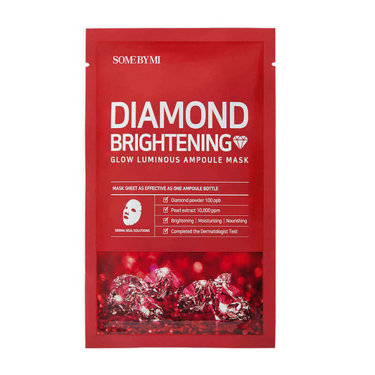 SOME BY MI Red Diamond Brightening Glow Luminous Ampoule Mask 1 PC