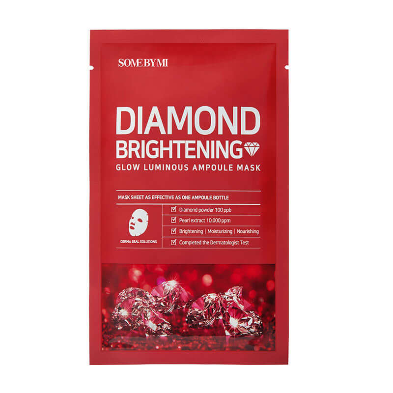 SOME BY MI Red Diamond Brightening Glow Luminous Ampoule Mask 1 PC Buy Korean Skincare in Canada