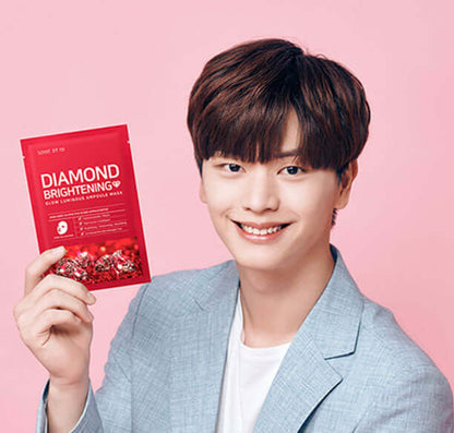 SOME BY MI Red Diamond Brightening Glow Luminous Ampoule Mask 1 PC Buy Korean Skincare in Canada