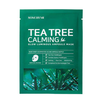 SOME BY MI Tea Tree Calming Glow Luminous Ampoule Mask 1 PC