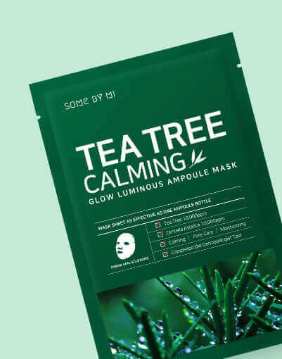 SOME BY MI Tea Tree Calming Glow Luminous Ampoule Mask 1 PC