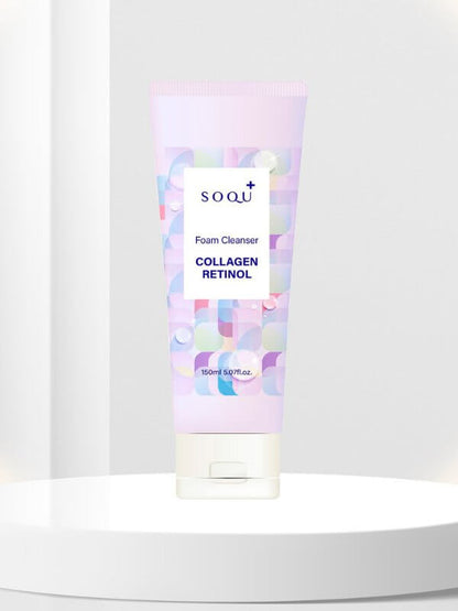 SOQU Collagen Retinol Foam Cleanser 120ml Buy Korean Skincare in Canada