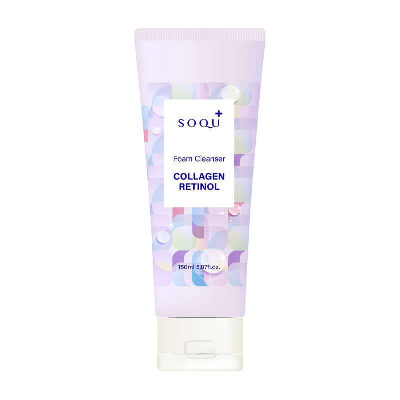 SOQU Collagen Retinol Foam Cleanser 120ml Buy Korean Skincare in Canada