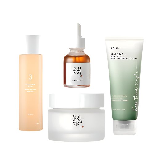 The Ultimate 4 - Step Korean Skincare Routine For Bright Glowing Skin Buy Korean Skincare in Canada