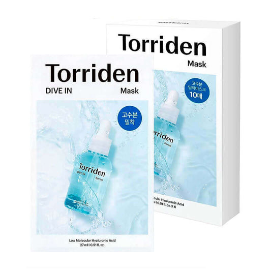 Torriden Dive - In Low Molecular Hyaluronic Acid Mask Pack Korean Skincare Canada