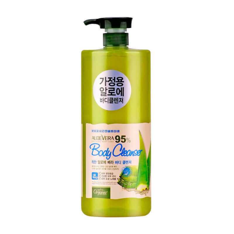 Whitecospharm White Organia Good Nature Aloe Vera Body Cleanser 1500ml Korean Skincare Canada