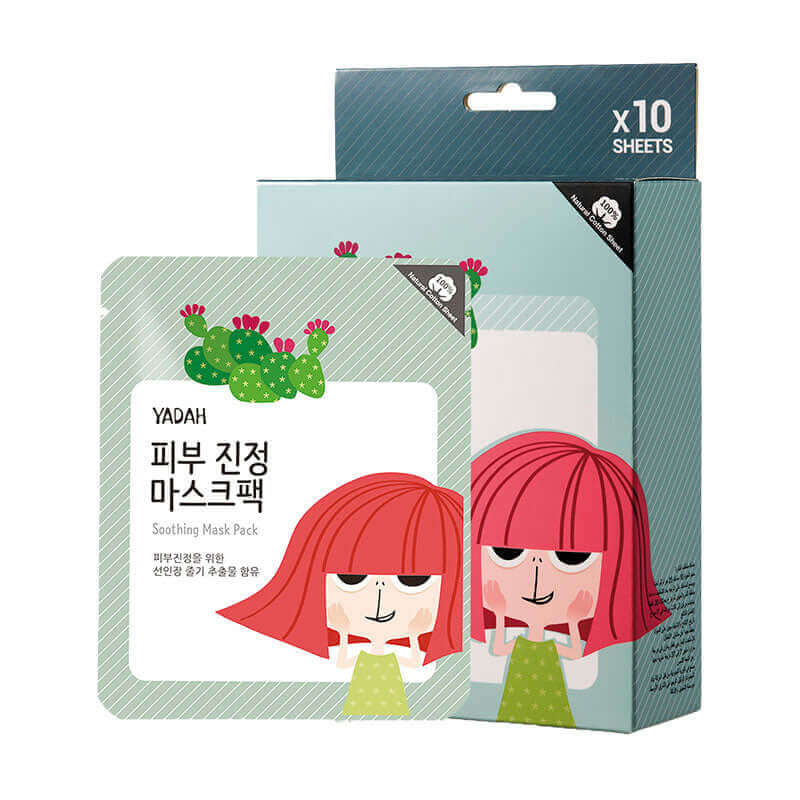 Yadah Soothing Mask Pack 25ml Korean Skincare Canada
